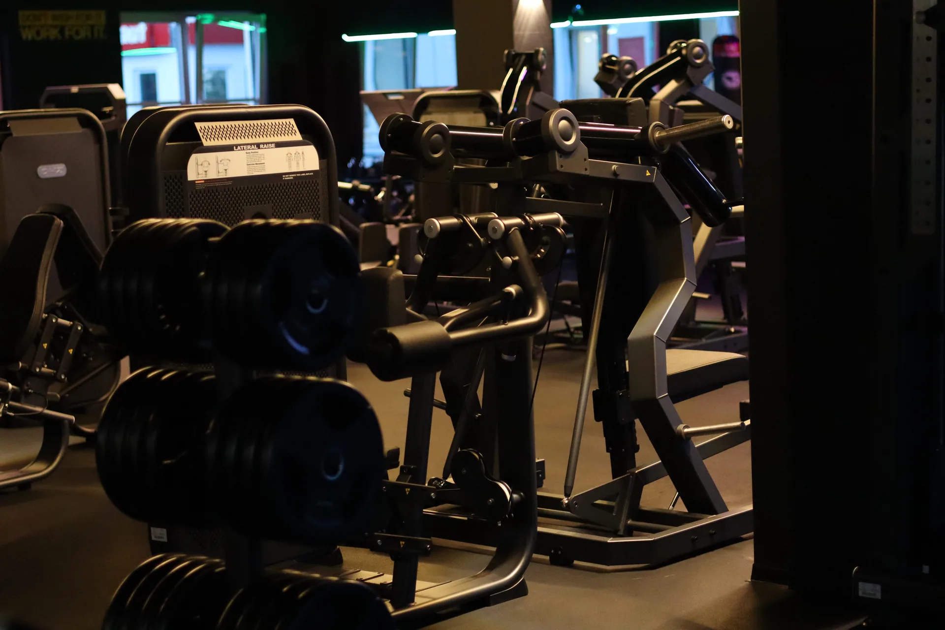 Kraftgeräte im Muscle Palace Berlin